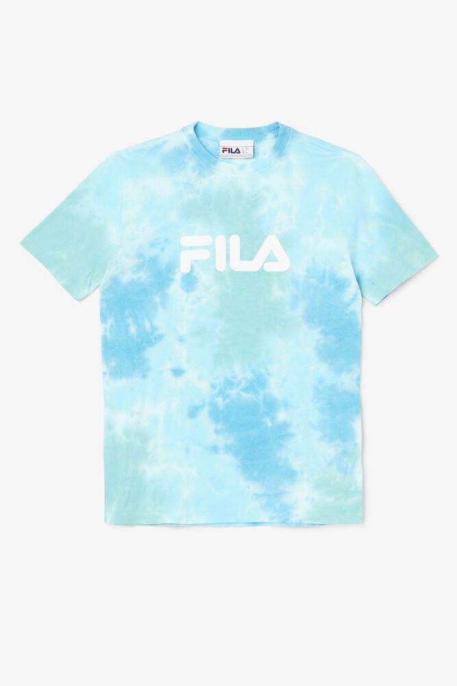 Fila Naisten Paidat Alivia Tie Dye Sininen - UQCG-25046